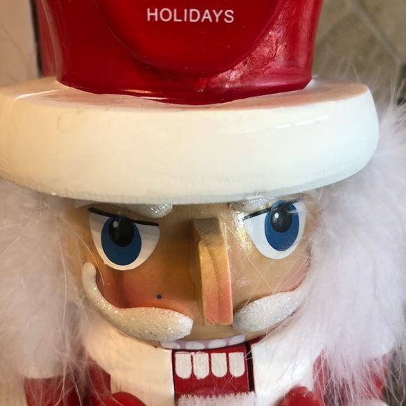 Kurt Adler Coca Cola Nutcracker with Polar Bear 15 inches NWT and Box - Picture 2 of 8